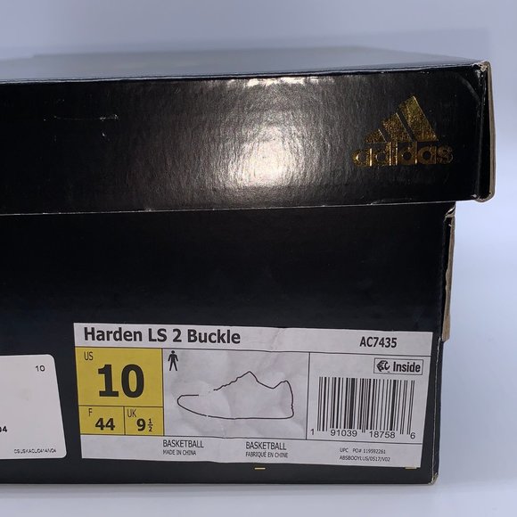 NEW Adidas Harden 2 Buckle Black Boost main image 6